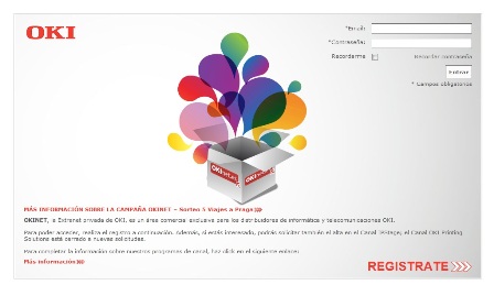 OKI pone su extranet al servicio del canal