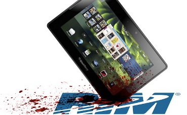 Las acciones de RIM se hunden