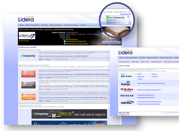 Nuevo chat de Lidera Network para relacionarse con su canal