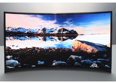 TV curva OLED de Samsung