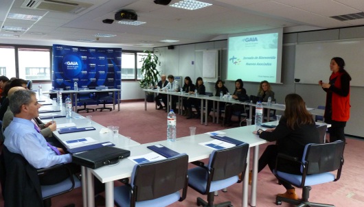 GAIA. Jornada bienvenida nuevos socios 2012