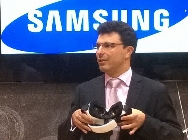 David Alonso y el Samsung Gear VR