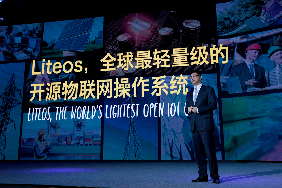 William Xu, director de estrategia y marketing de Huawei, durante su intervención en HNC2015