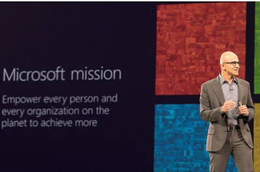 Satya Nadella, Partner Conference 2015.