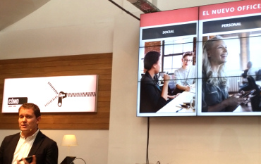 Antonio Budia, en la presentación de Office 2016