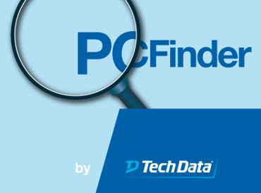 PCfinder logo, de Tech Data.