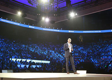 Satya Nadella en la WPC 2016.