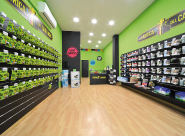 Establecimiento de la franquicia La Fábrica del Cartucho