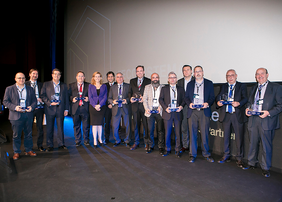 Partners premiados de IBM en 2017.