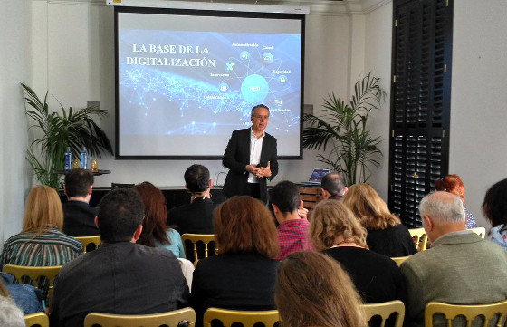 José Manuel Petisco, director general de Cisco España, durante la presentación de Cisco Connect 2017.