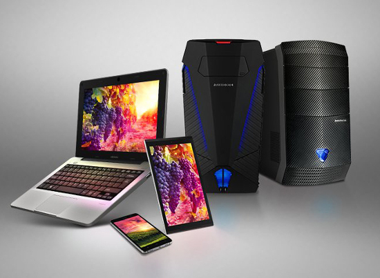 Gama de producto de Medion (abril 2017).