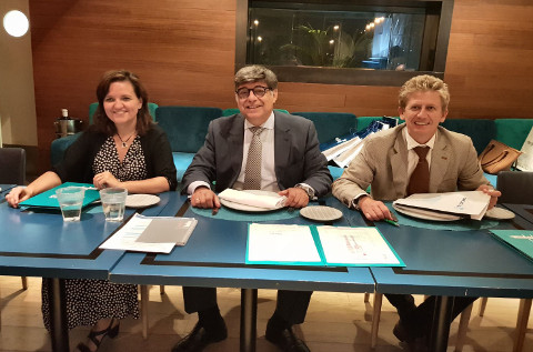 Dirección de Recyclia, con José Pérez al frente.