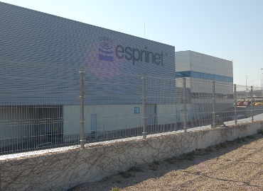 Almacén de Esprinet en Zaragoza.