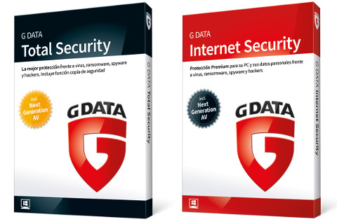 Gama de producto 2018 de G Data.