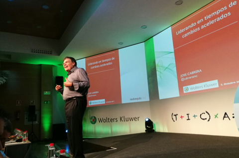 José Cabrera, en las Jornadas Comerciales 2017 de Wolters Kluwer.