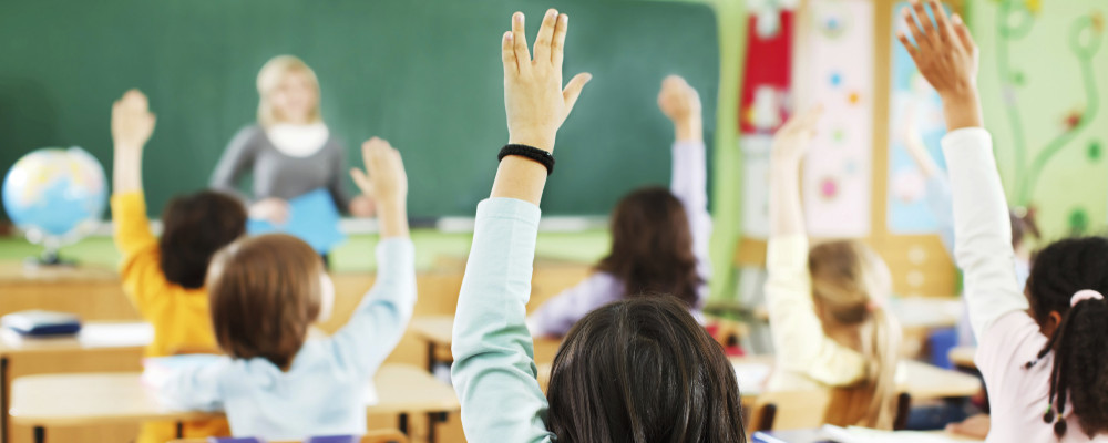 Alumnos durante una clase.