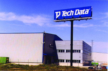 Centro logístico de Tech Data en España.