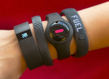 Gama de productos de Fitbit.