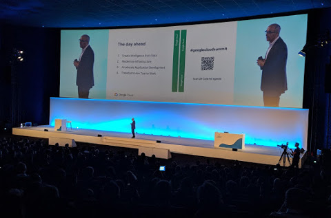 Google Cloud Summit Madrid 2018.