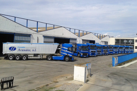 Instalaciones de Cereales Arasanz.