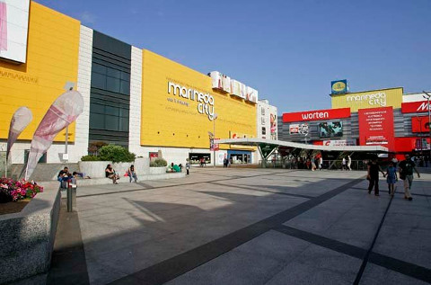 Centro comercial Marineda City en A Coruña.