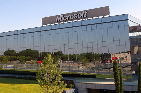Oficinas de Microsoft en Madrid.