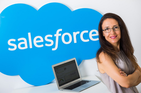 Ana Vertedor, responsable de alianzas de Salesforce.