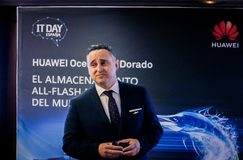 José Concepción, responsable de almacenamiento de Huawei en España