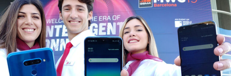 Los teléfonos plegables y el 5G acaparan los focos del MWC 2019.