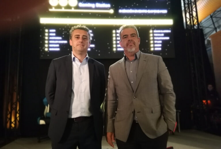 Eduardo Moreno y Pedro Quiroga, de MCR.