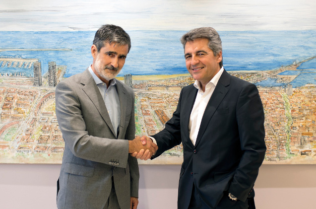 Xavier Cortés, hasta ahora Consejero de IPM y TotalStor, y Ramon Martin, CEO de Ricoh España y Portugal.