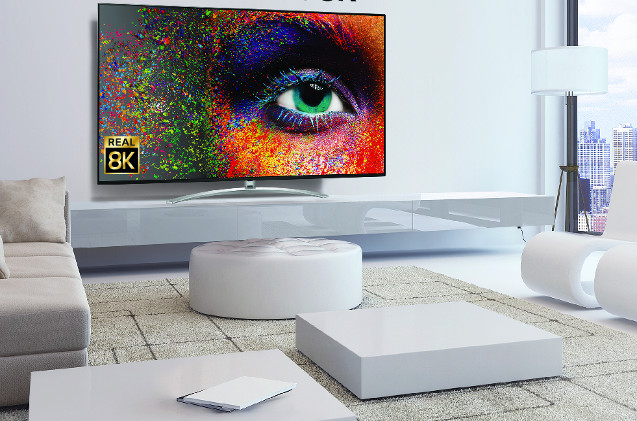 Televisor 8K de LG.