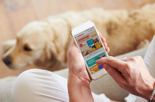 Aplicación de e-commerce de Kiwoko.