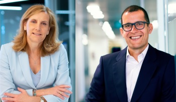 Marta Martínez, General Manager Europe, Middle East & Africa at IBM, y Horacio Morell, General Manager, IBM Spain, Portugal, Greece and Israel.