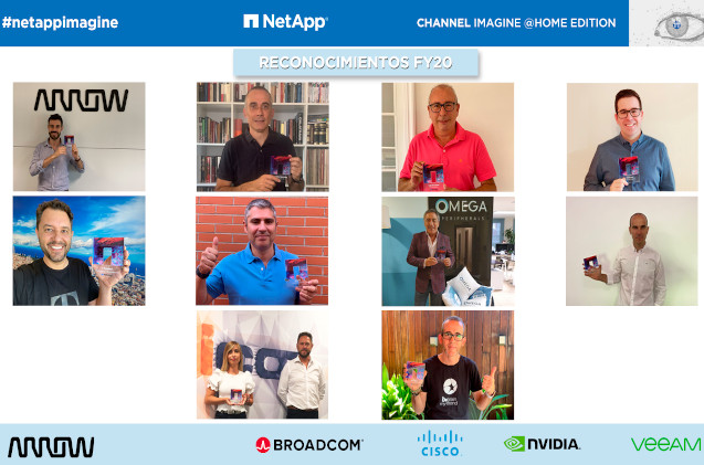 Partners premiados por NetApp en 2020.