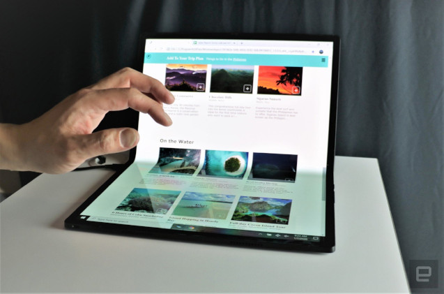 Portátil plegable Intel