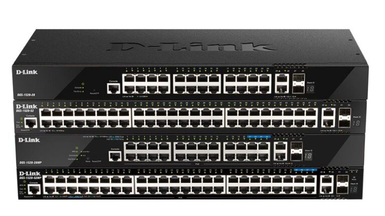 D-Link DGS-1520 Switches Smart Multigigabit Stacking L3.