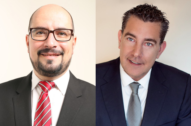 Heraclio Sánchez y Hugo Fernández, de GTI.