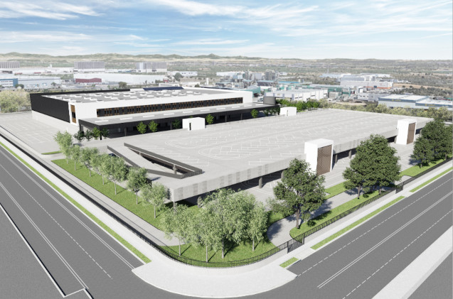 Estación logística de Amazon en Tarragona.