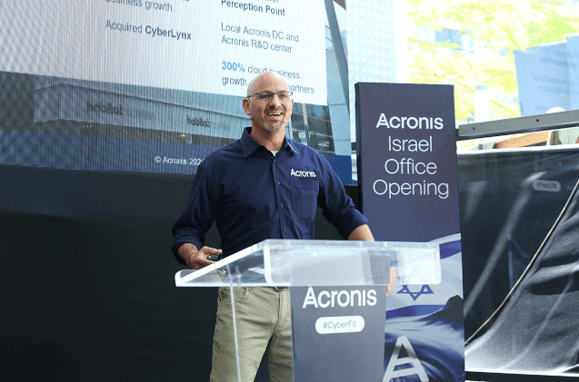 Inauguración centro Israel de Acronis