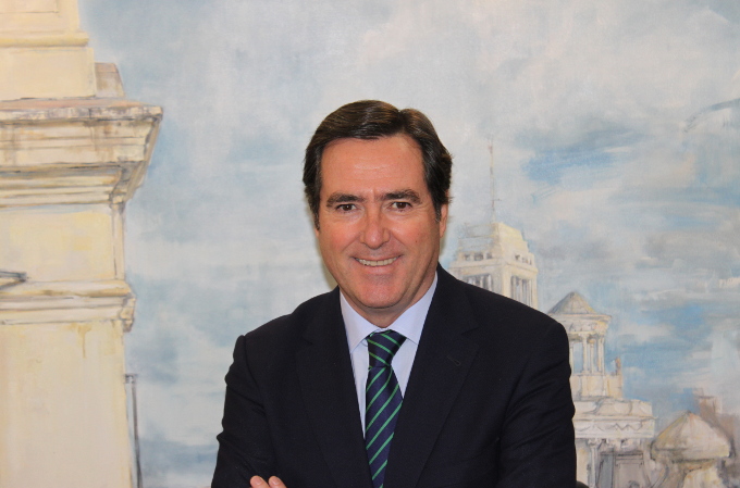 Antonio Garamendi, presidente de la CEOE.