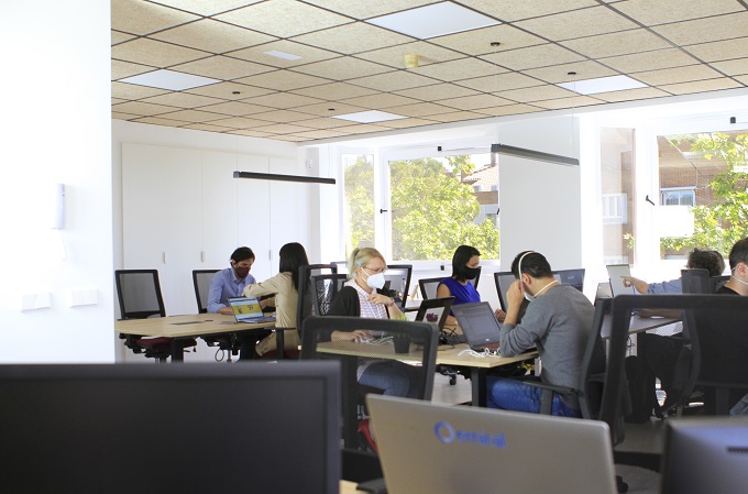 Oficina de la consultora tecnológica Emiral en Pozuelo de Alarcón, Madrid.