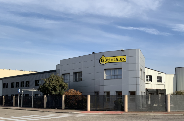 Instalaciones de 123tinta en Azuqueca de Henares, Guadalajara.