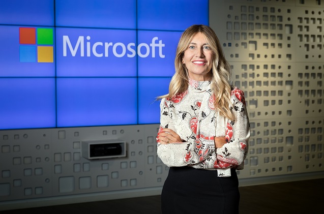 Maryam Luzárraga, de Microsoft.