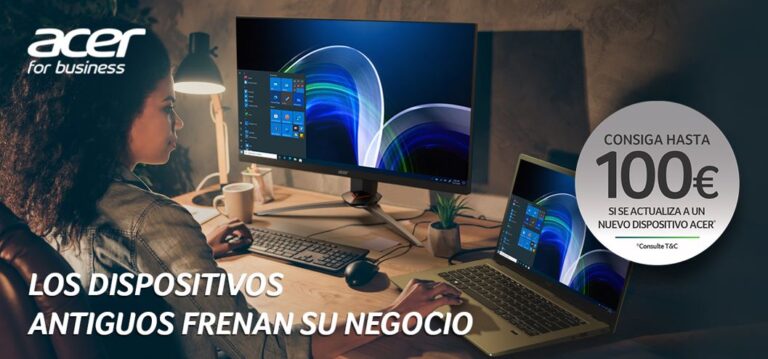 Los nuevos dispositivos Acer le ayudan a estar protegido y aumentar su productividad