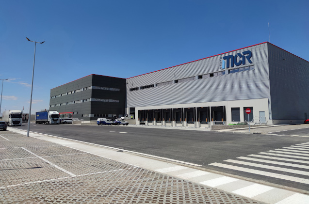 Almacén y oficinas de MCR en Getafe.