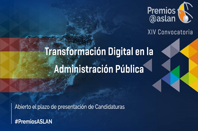 Abierta la XIV Convocatoria de Premios Digitalización en las Administraciones Públicas