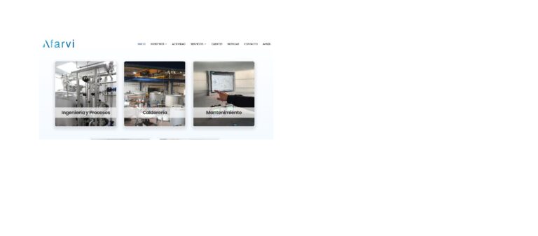 Afarvi remoza su web.