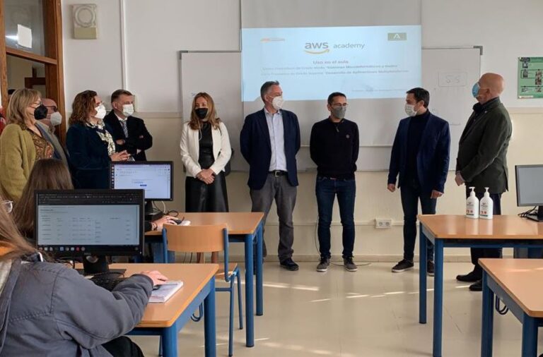 Cursos de AWS en FP de Andalucía.