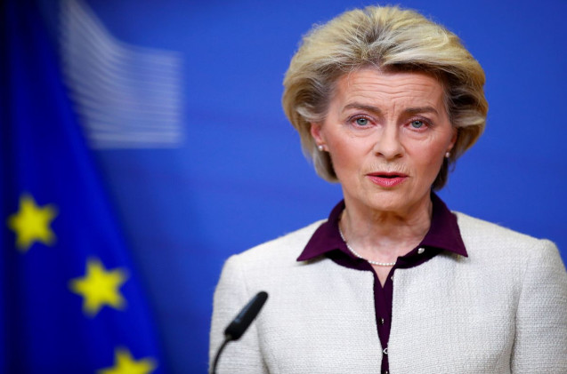 Ursula von der Leyen, presidenta de la Comisión Europea